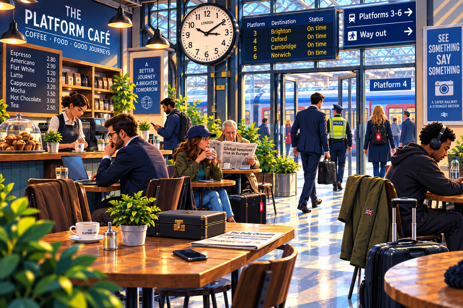 Later station café surveillance image